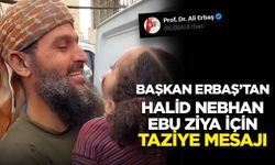 Diyanet İşleri Başkanı Erbaş’tan Halid Nebhan Ebu Ziya için taziye mesajı