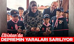 Elbistan'da depremin yaraları sarılıyor