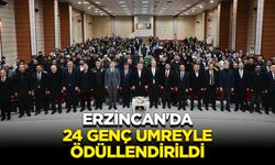 Erzincan'da 24 genç umreyle ödüllendirildi