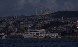 İstanbul'da vapur seferlerine hava muhalefeti engeli