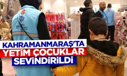 Türkiye Diyanet Vakfı, Kahramanmaraş'ta 62 yetim çocuğu sevindirdi