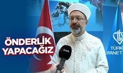 Başkan Erbaş: Yıkılan evlerin yeniden yapılmasında Türkiye olarak önderlik yapacağız