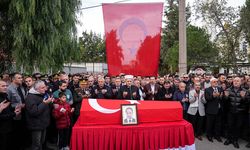 Şehit polis memuru Mehmet Tozun, İzmir'de son yolculuğuna uğurlandı