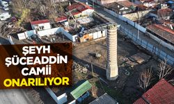 Şeyh Şüceaddin Camii onarılıyor