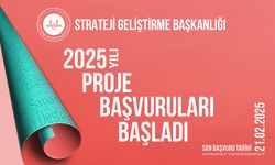 2025 Yılı proje başvuruları başladı