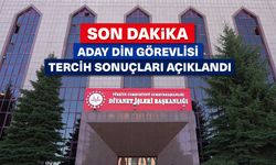 Aday din görevlisi tercih sonuçları açıklandı