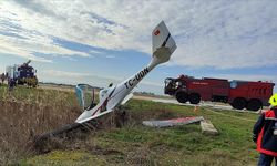 Bursa’da pistten çıkan eğitim uçağının pilotu yaralandı