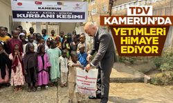 Kamerun’da Türkiye Diyanet Vakfı, "Yetim Himaye Bursu" programı düzenledi