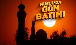 Musul'da gün batımı