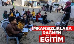 Gazze'de imkansızlıklara rağmen eğitim