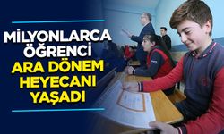 Milyonlarca öğrenci ara dönem heyecanı yaşadı