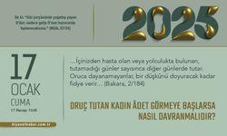 Oruç Tutan Kadın Âdet Görmeye Başlarsa Nasıl Davranmalıdır?