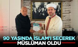 90 Yaşında İslam'ı seçerek Müslüman oldu