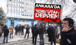 Ankara'da korkutan deprem