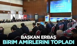 Başkan Erbaş, birim amirlerini topladı