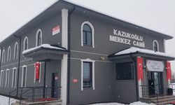 Düzce'de Kazukoğlu Mahalle Camii törenle açıldı