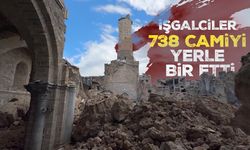 İşgalciler Gazze Şeridi'nde 738 camiyi yerle bir etti