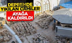 Kilis'te depremde hasar gören 19 tarihi camiden 3'ünün onarımı tamamlandı