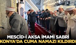 Mescid-i Aksa imamı Sabri, Konya'da cuma namazı kıldırdı