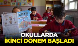 Okullarda yarıyıl tatili sonrası ilk ders zili çaldı