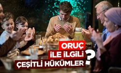 Oruç ile ilgili çeşitli hükümler