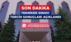 Ünvan Değişikliği (Tekniker) Sınavı sonuçları açıklandı