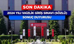 2024 Yılı Vaizlik Giriş Sınavı (Sözlü) Sonuç Duyurusu