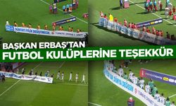 Başkan Erbaş'tan Futbol Kulüplerine Teşekkür