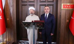 Diyanet İşleri Başkanı Erbaş, Tekirdağ Valiliğini ziyaret etti