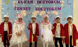 Gülnar'da minikler Kur'an'a geçmenin sevincini yaşadı