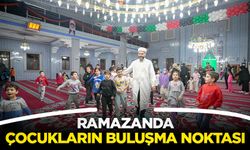 Hz. Ömer Camii, ramazanda çocukların buluşma noktası