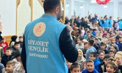 Kastamonu’da çocuklar teravihte buluştu