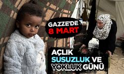 Gazze'de 8 Mart Açlık, Susuzluk ve Yokluk günü