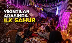 Han Yunus’ta yıkım arasında ilk sahur