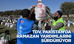 Türkiye Diyanet Vakfı, Pakistan'da ramazan yardımlarını sürdürüyor