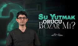 Abdestte unutarak su yutmak orucu bozar mı?