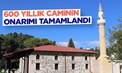 Ordu'da 600 yıllık caminin onarımı tamamlandı