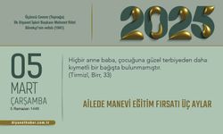 Ailede Manevi Eğitim Fırsatı Üç Aylar