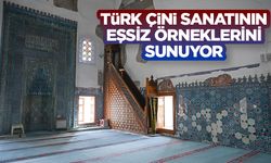 Edirne'deki Muradiye Camii Türk çini sanatının eşsiz örneklerini sunuyor