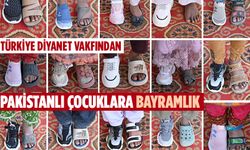 Türkiye Diyanet Vakfından Pakistanlı çocuklara bayramlık