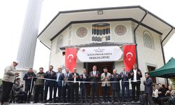 Karaömer Mahalle Camii dualarla açıldı