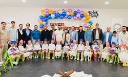 Keles'te miniklerin "Amin Alayı" coşkusu