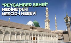 "Peygamber şehri" Medine'deki Mescid-i Nebevi