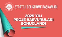 2025 Yılı Proje Başvuruları sonuçlandı
