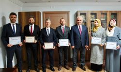 Karabük'te manevi danışmanlar ödüllendirildi
