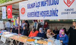 Gülnar'da Kur'an kursları yararına kermes düzenlendi