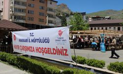 Hakkari Hacı Sait Camii'nin inşası için kermes kuruldu