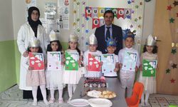Hanak'ta ilk kez açılan 4-6 Yaş Kur'an Kursunda eğitim tamamlandı