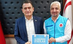 KKTC İçişleri Bakanı Oğuz, kurbanını TDV'ye verdi