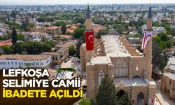 Lefkoşa Selimiye Camii onarım çalışmalarının ardından ibadete açıldı